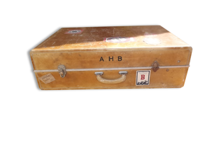 Valise malle de Voyage - cuir