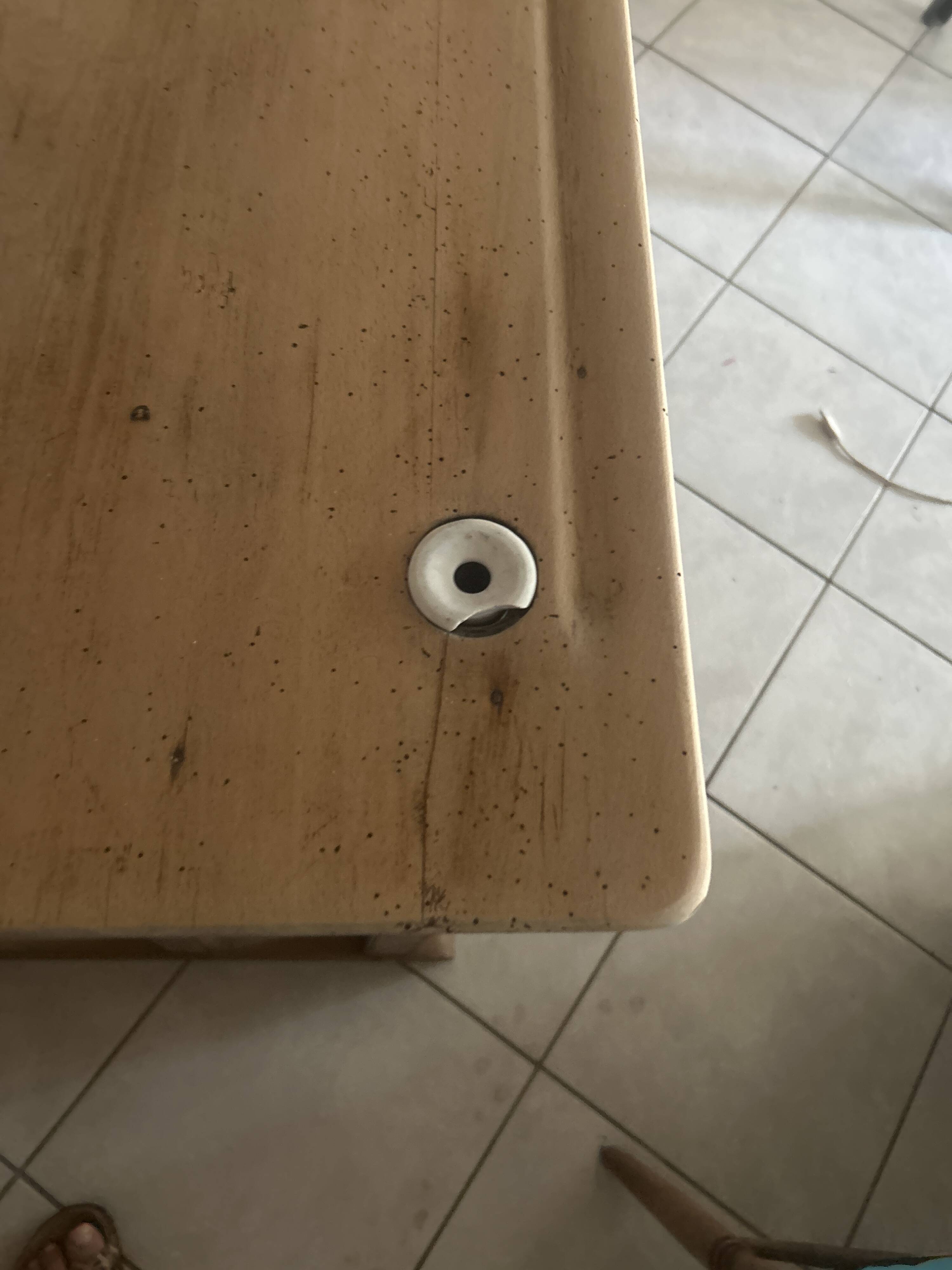 Bureau d écolier deux places bois