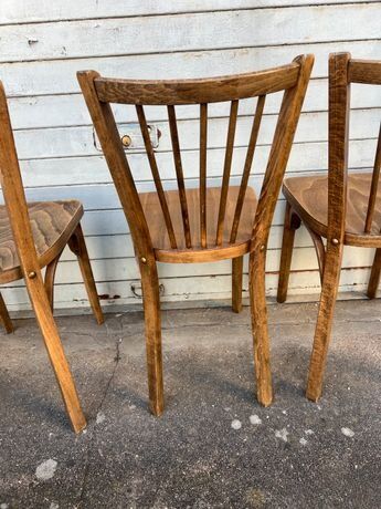 (Set of) 4 Baumann bistro chairs