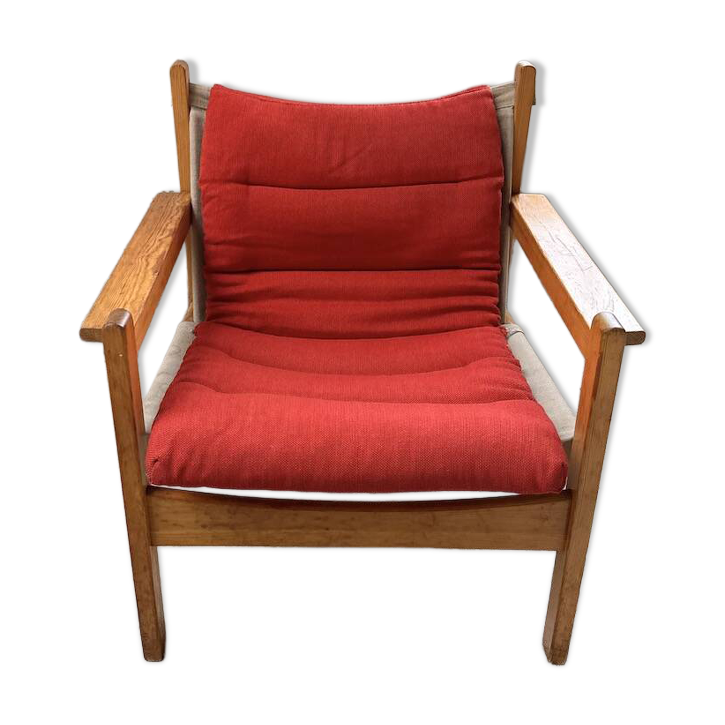 Safari chair in pine by Rold Rastad and Adolf Relling, 1960.