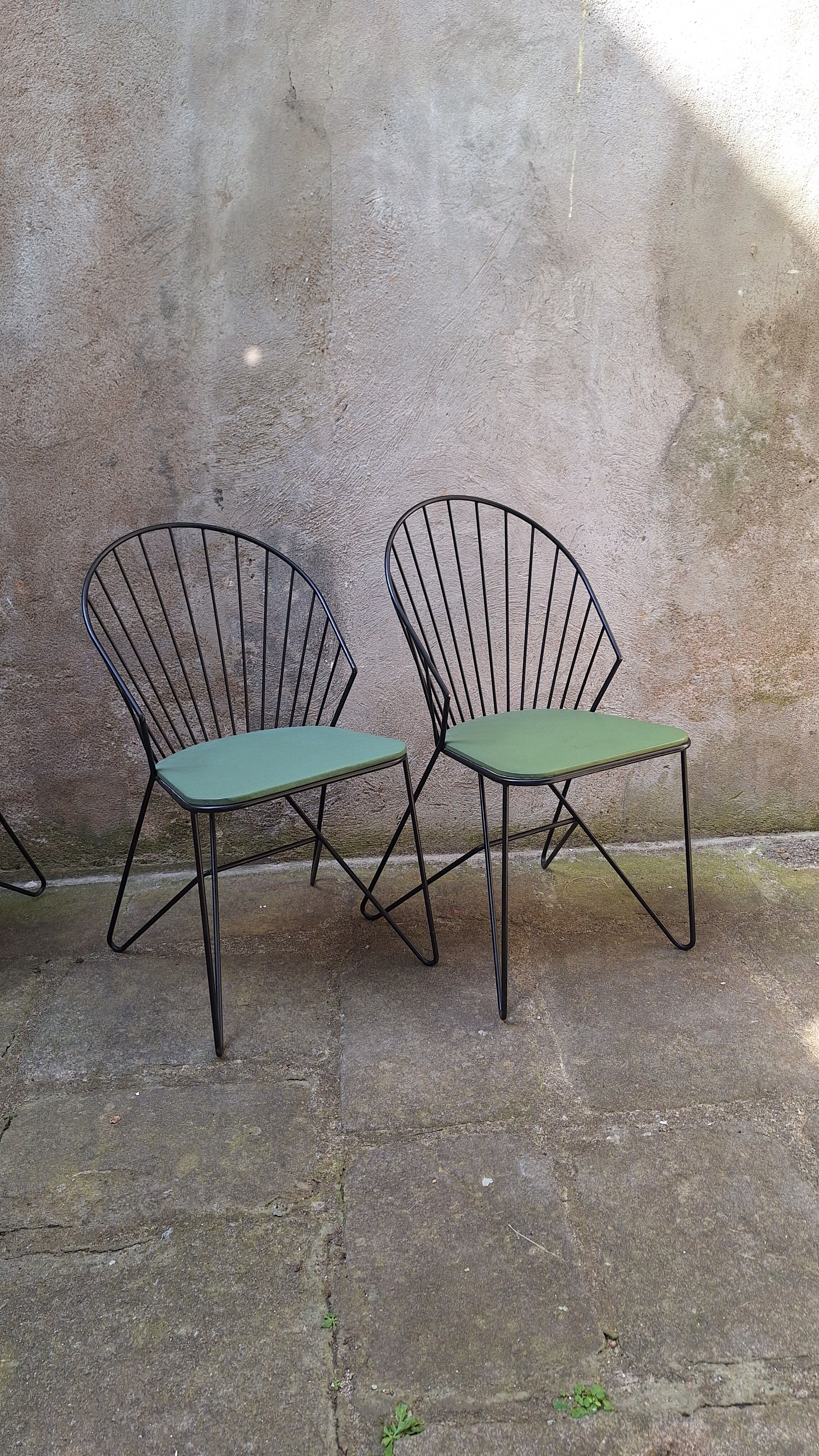 Set of 4 chairs by J.O. Waldar & V. Möldhammer for Sonett Karl Fostel