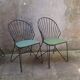 Set of 4 chairs by J.O. Waldar & V. Möldhammer for Sonett Karl Fostel