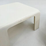 Set of 4 white "Quattro Gatti" side tables by Mario Bellini for C&B Italia, 1960