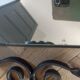 Wrought iron mirror