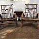 2 fauteuils vintage en rotin