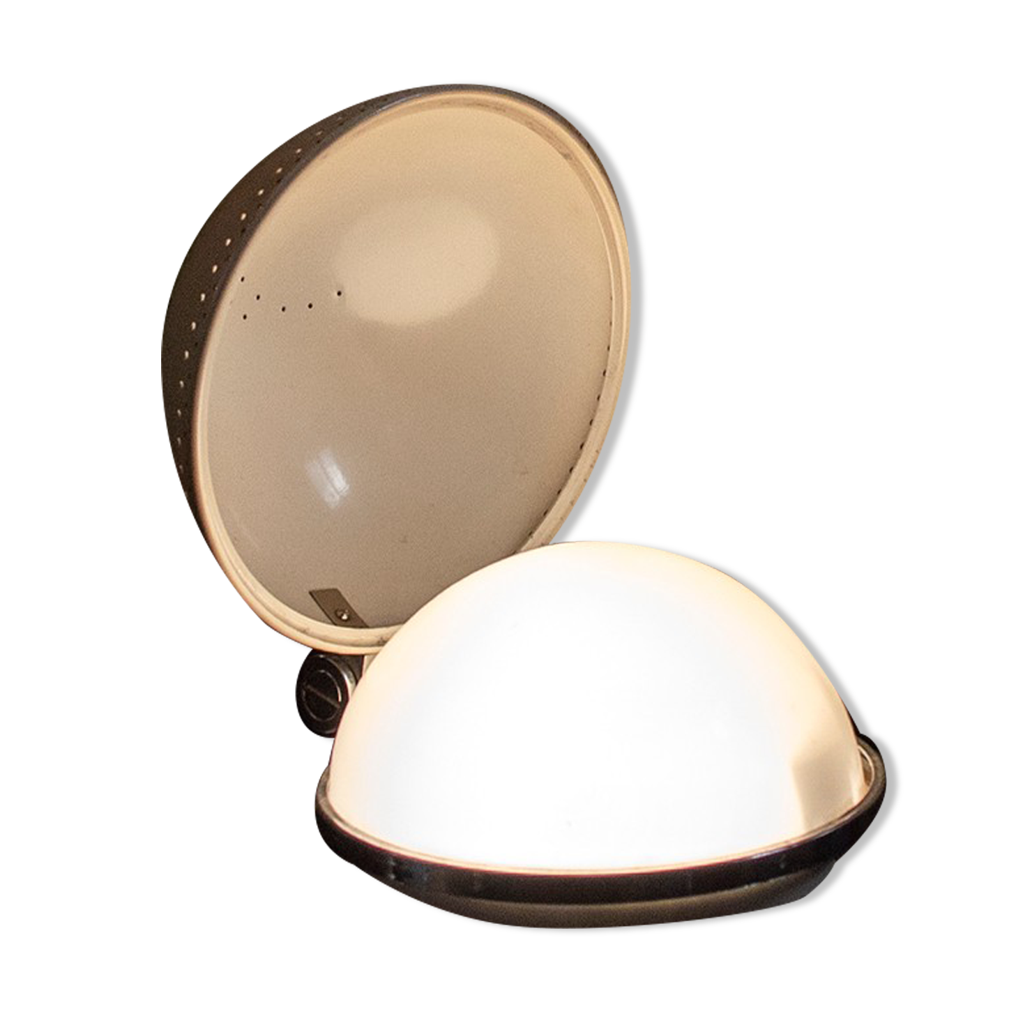 Table lamp Orsa Minore perforated by Stilux Italia 70s