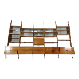 Modular Wall Unit by Jitona, 1960s, set of 5