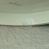 Porcelain gardener of paris period Napoleon III late 19 th floral decoration