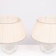 Set Glass ball table lamps 1970s France