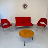 Vintage 2-seater sofa from the 70s, Artifort design, red