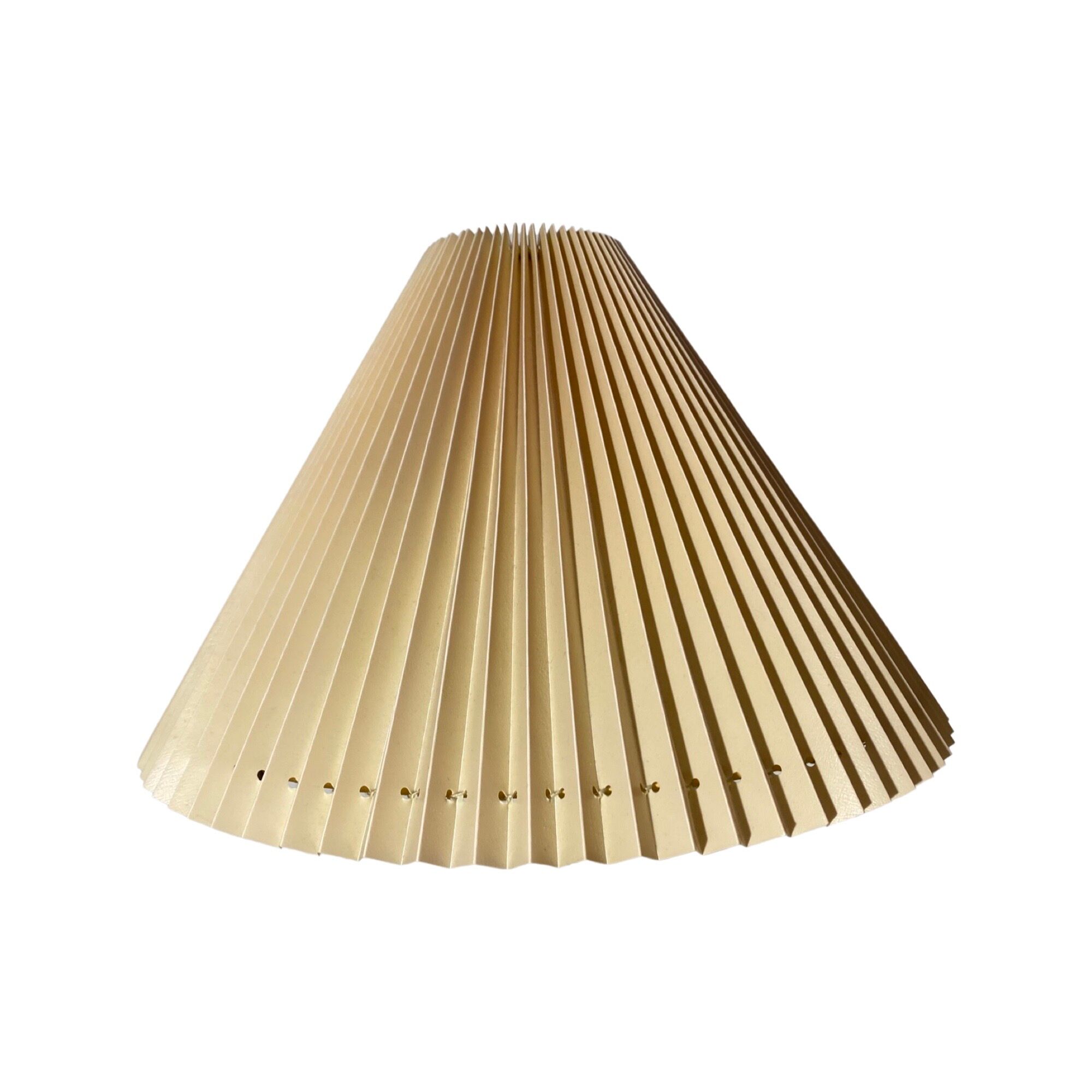 Vintage GLASS Table Light | Beautiful Mid Century Designer Lamp From Norway Including Lampshade