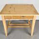 Table en bois vintage, Tchécoslovaquie
