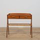 Mid Century Teak and Rattan Console Table by Søren Rasmussen, United Knigdo