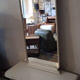 Vintage Boho standing mirror 1970-80
