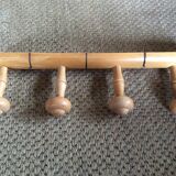 Bamboo coat rack