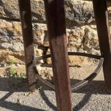 2 Brutalist "Marbella" bar stools, Confonorm Spain, 1960s