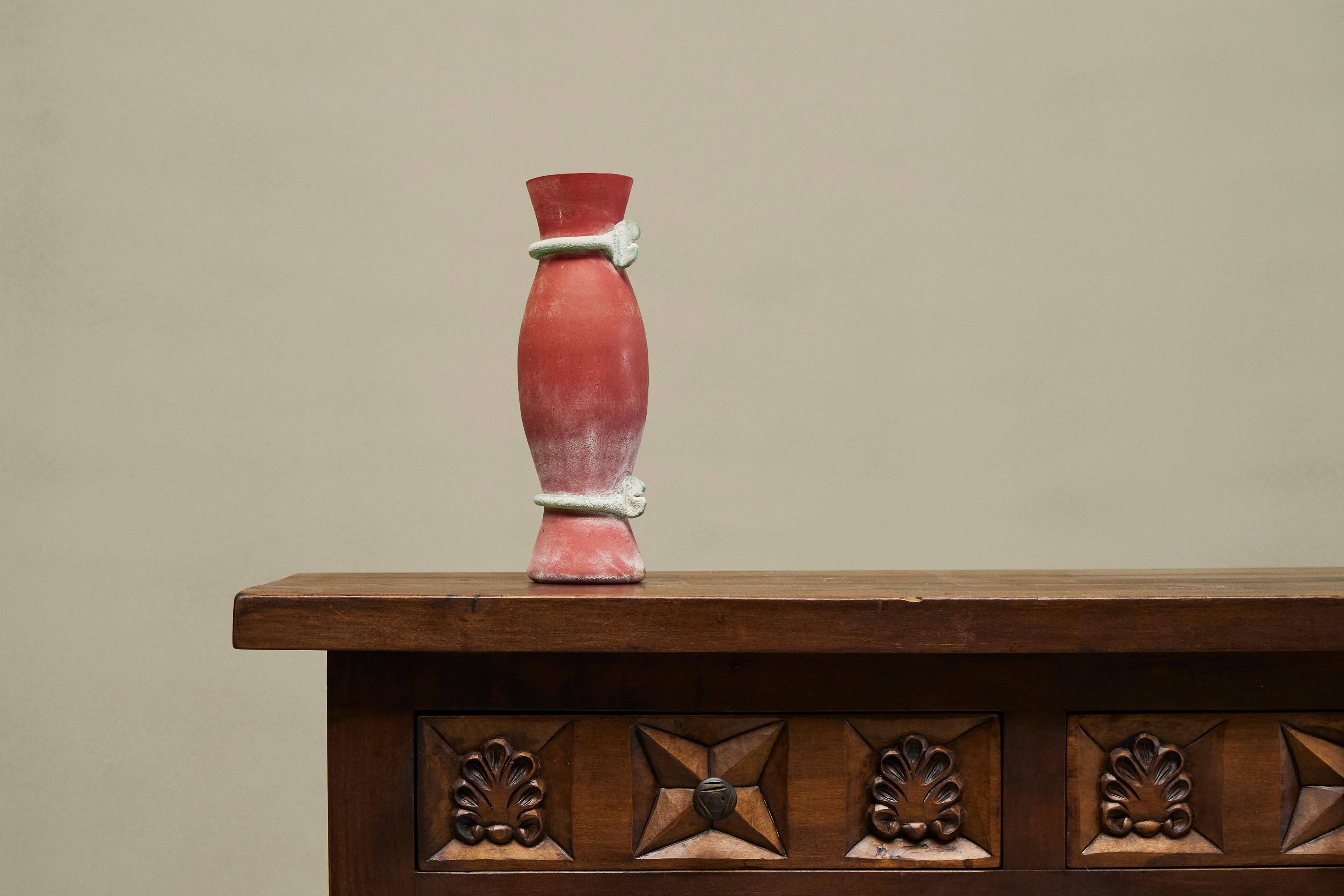 Vase Cenedese Murano attribué Scavo, années 1960