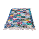 Tapis boucherouite vintage carrés  190x120cm