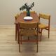 Set of six teak chairs, Danish design, 1970s, production: Denmark