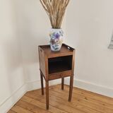 Solid wood side table - Louis XVI style