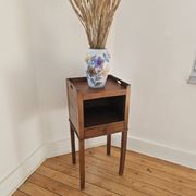 Solid wood side table - Louis XVI style
