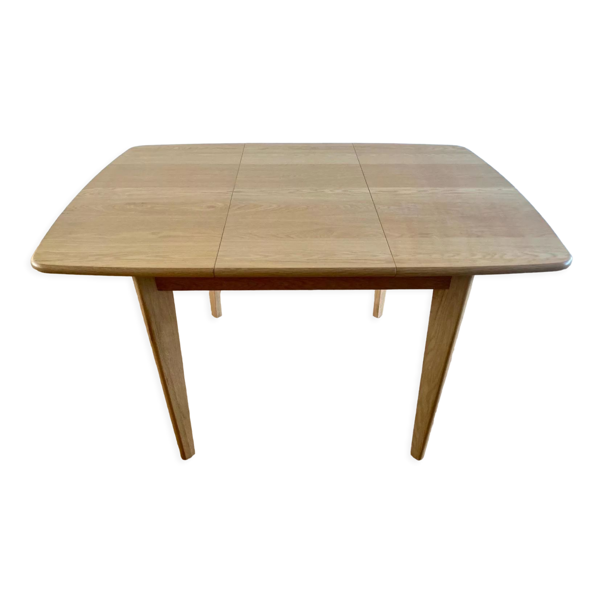 Solid oak extension table scandinavian style