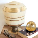 Antique glass lamp