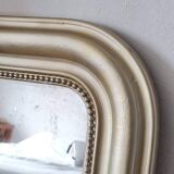 Miroir ancien doré Louis Philippe 88 x 72