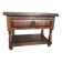 Antique solid wood side table with drawer