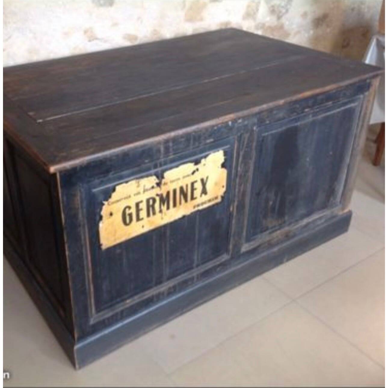 Antique workshop desk