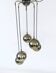 Golden Cascade 5-Ball Ceiling Lamp, Italy, 1980s