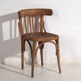 Anciennes chaises de bistro de style viennois (vers 1920). Ensemble de 4 pièces #1