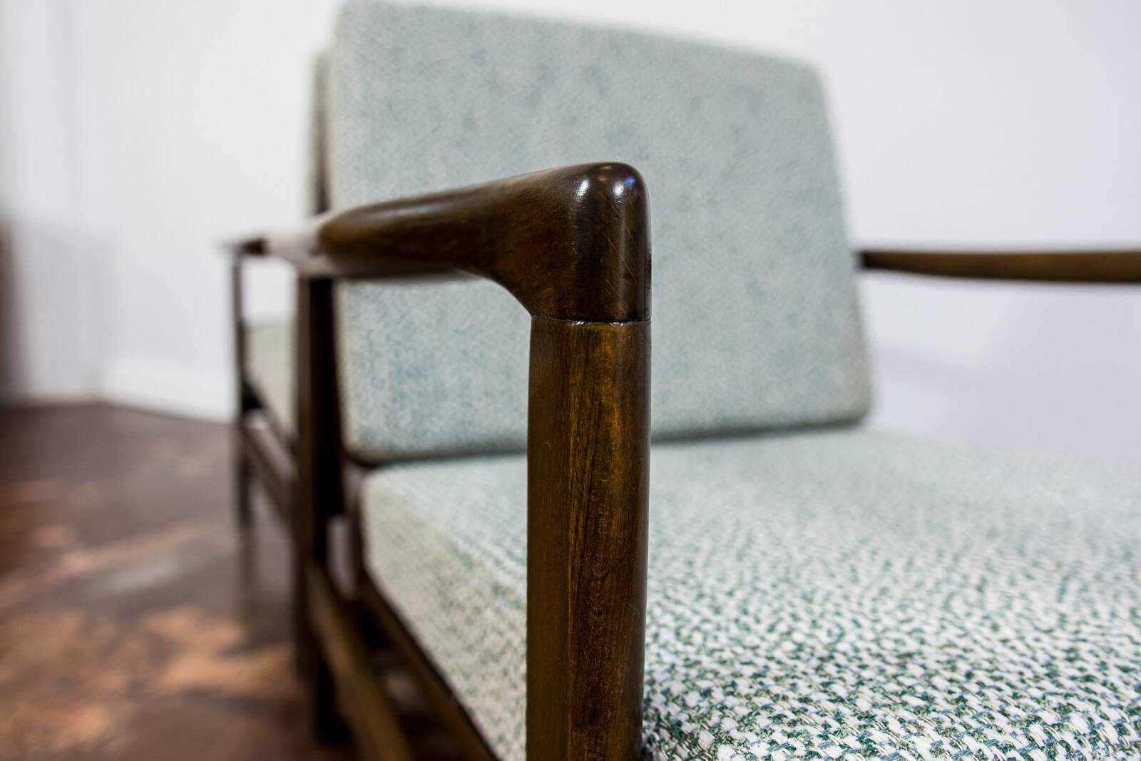 Mid Century Armchairs By Zenon Bączyk, 1960's, Set Of 2