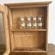 Armoire murale, vitrine  ancienne en bois