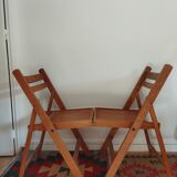 Vintage folding chairs