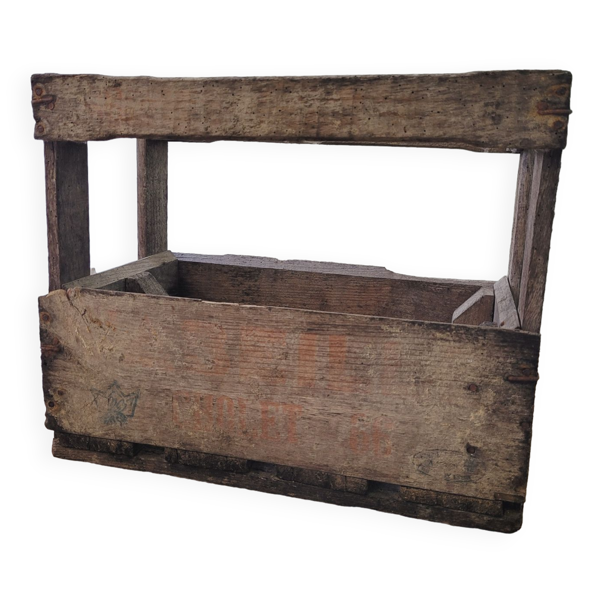 Wooden bottle locker