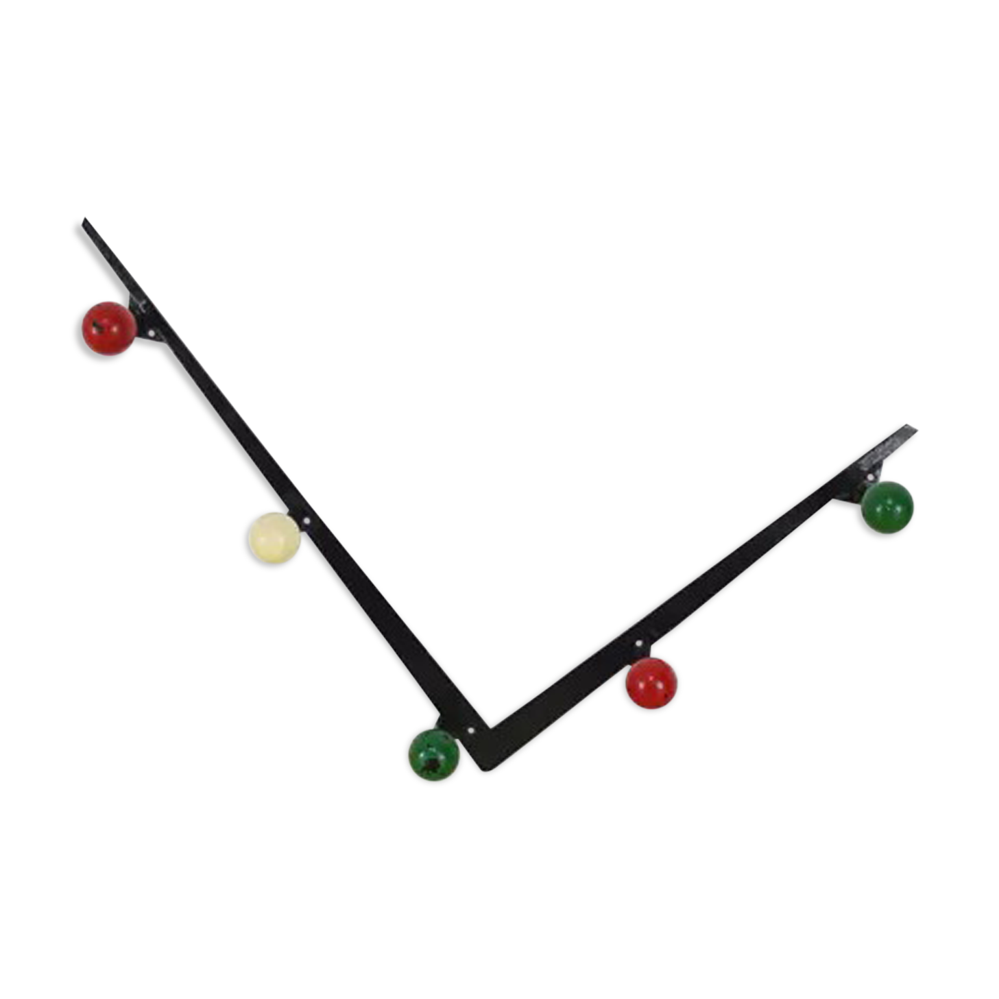 Wall coat rack hook structure V 50s