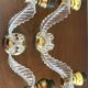 Pair of wall lamps