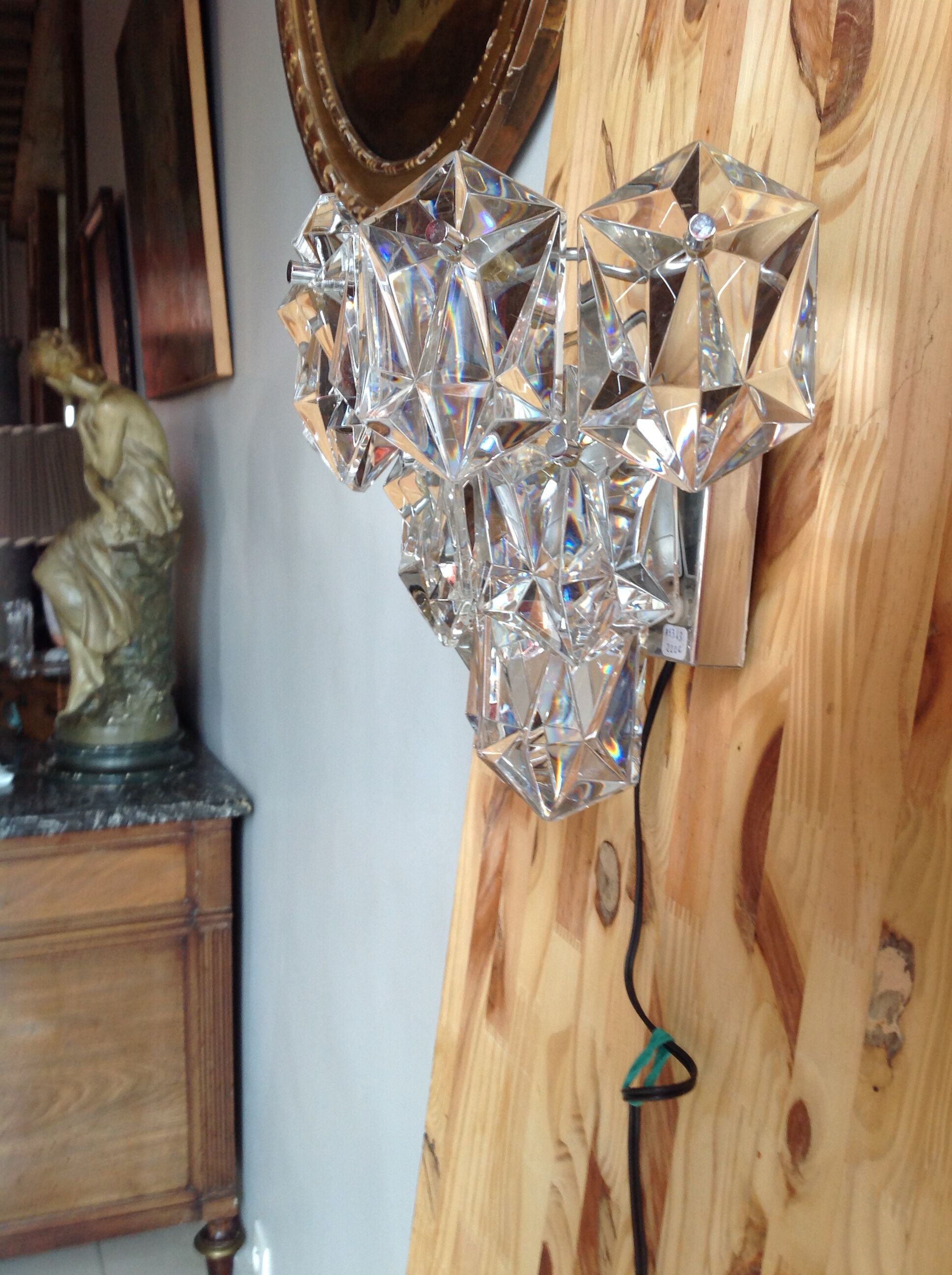 Vintage wall lamp Kinkeldey, 70s