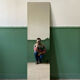 Miroir plein pied biseauté