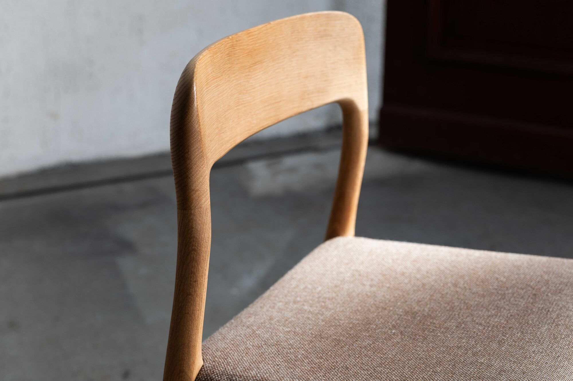 Set of 4 dining chairs 'model 75' by Niels Otto Moller