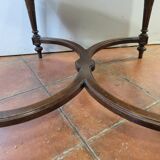 Walnut footrest