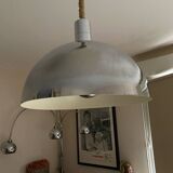 Chrome suspension light fixture 1960
