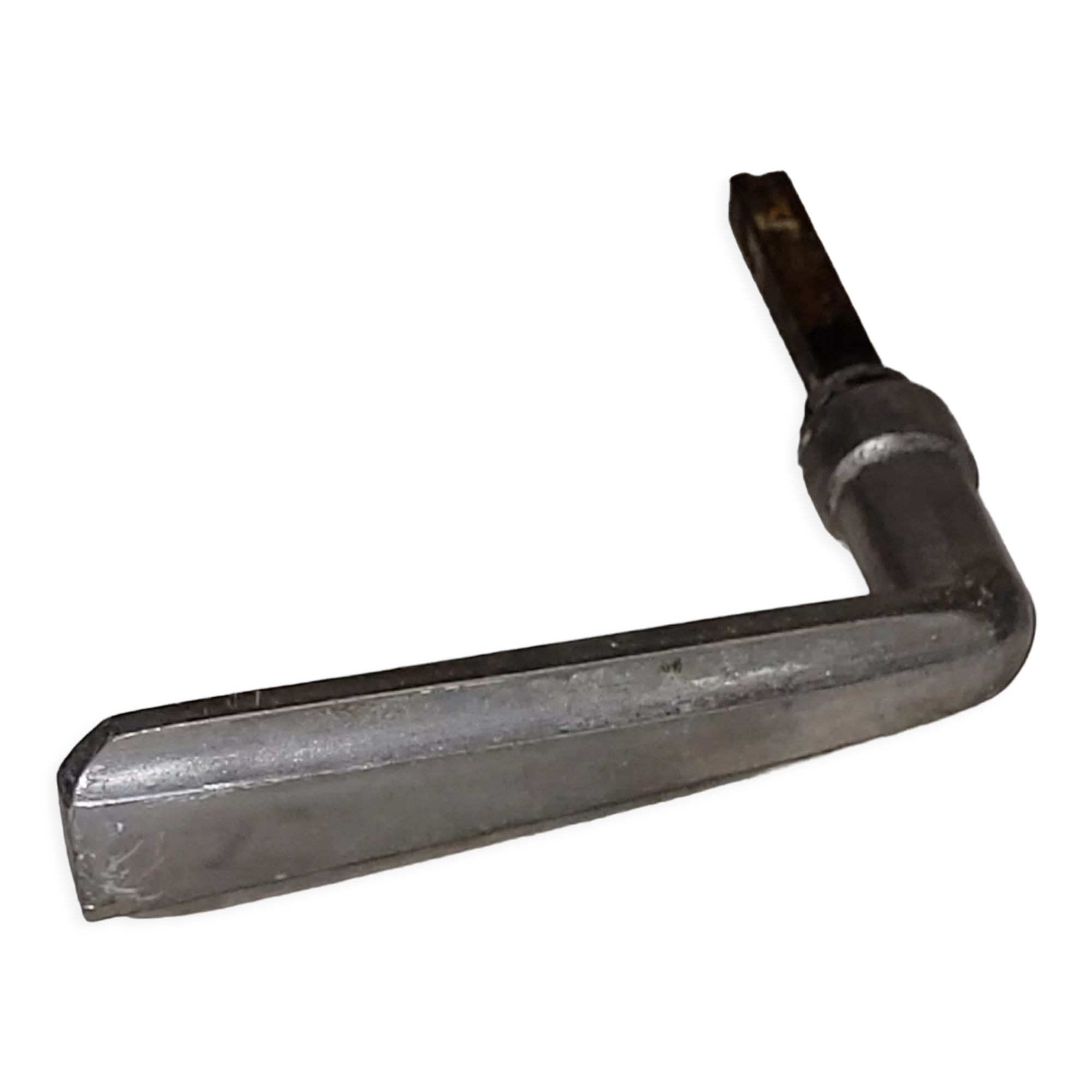 Aluminum door handle vintage