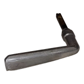 Aluminum door handle vintage