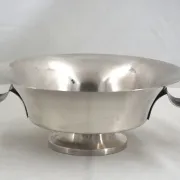 Christofle, Gallia, footed bowl, Art Deco, silver-plated, Fjerdingstad.
