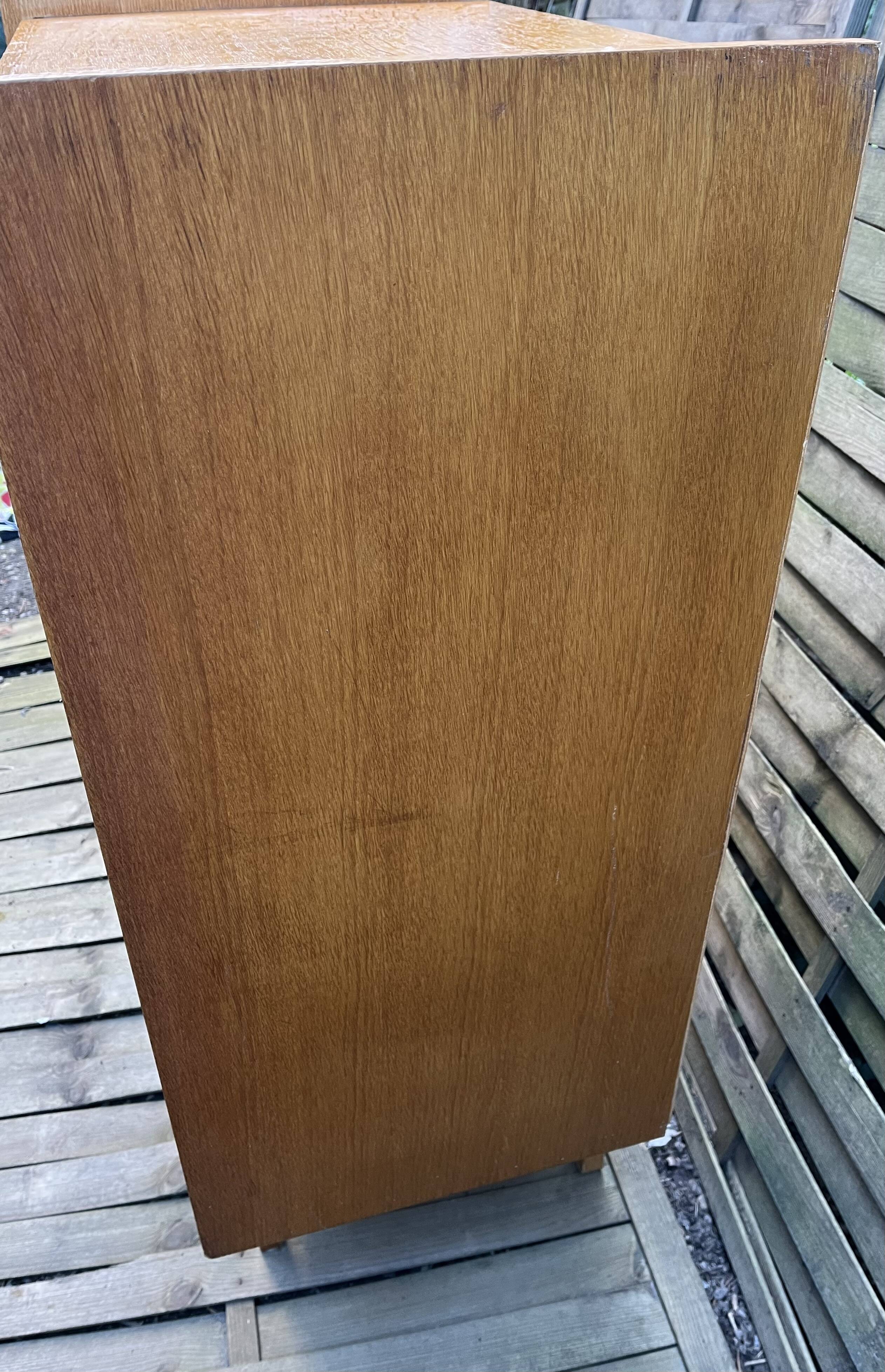 Scandinavian wooden chest of drawers from the 1960s