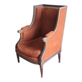 Eared shepherdess armchair