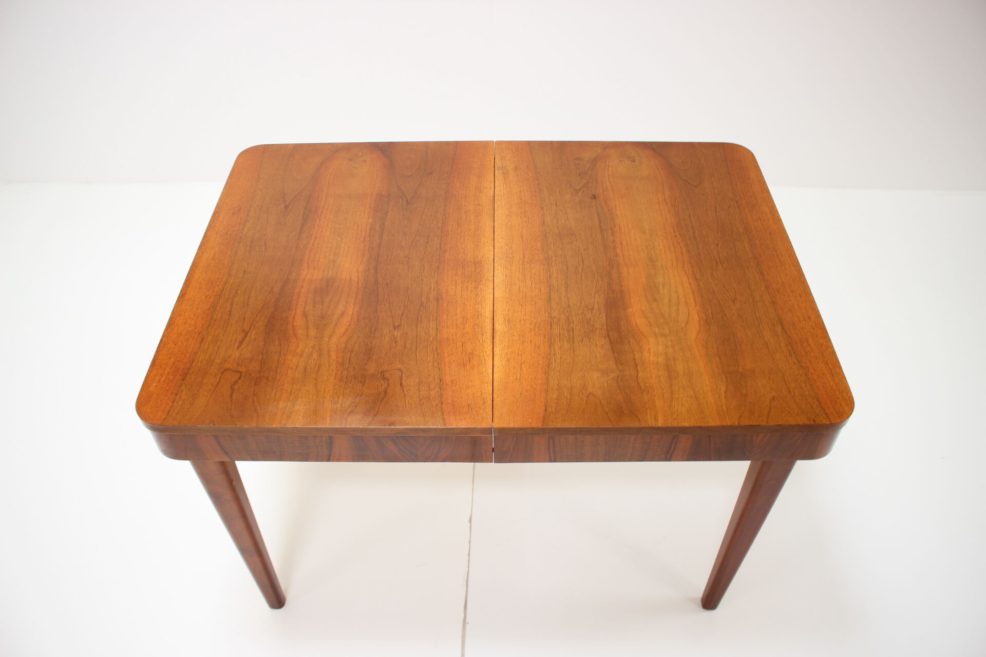 Art deco extendable dining table designed by Jindrich Halabala, 1940s