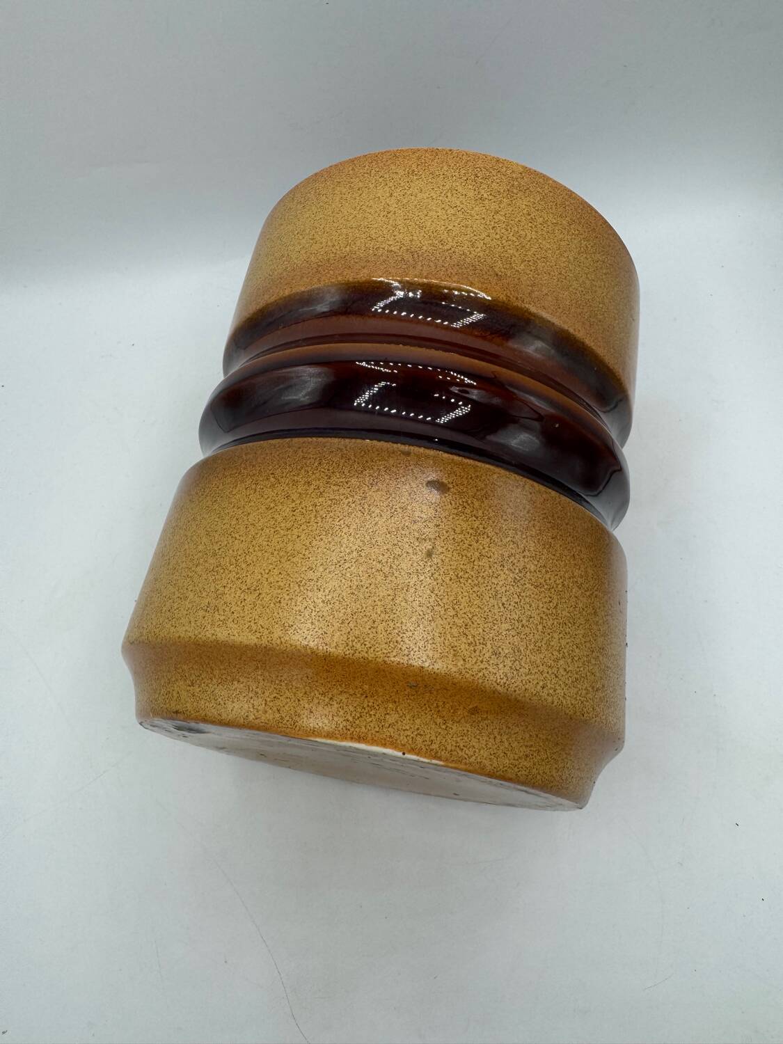 Vintage Digoin cache pot